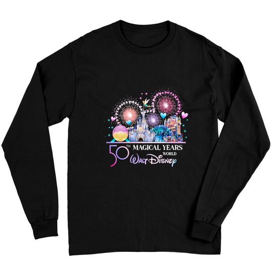 Mickey Ears Disney World 50th Anniversary Long Sleeves, Vintage Disneyland Long Sleeves, Disney Vacation 2022 Long Sleeves