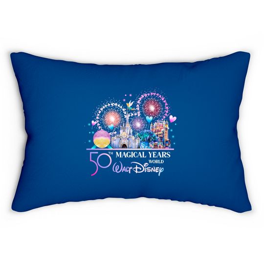 Mickey Ears Disney World 50th Anniversary Lumbar Pillows