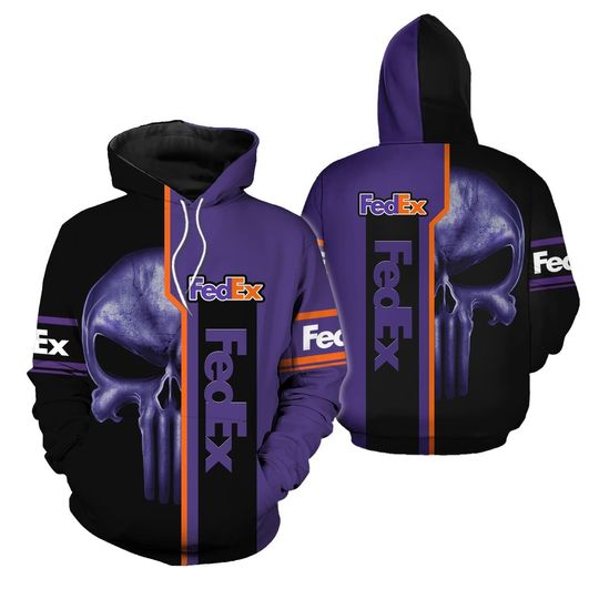 Vintage  FedEx Ground Hoodies 3D, FedEx Hoodie