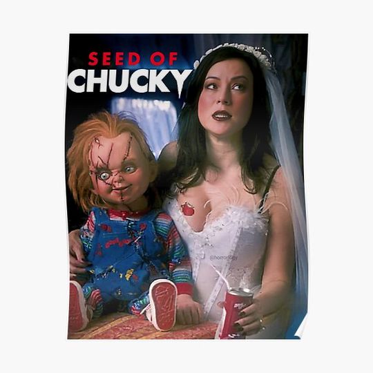 Seed Of Chucky Minimalist Premium Matte Vertical Poster