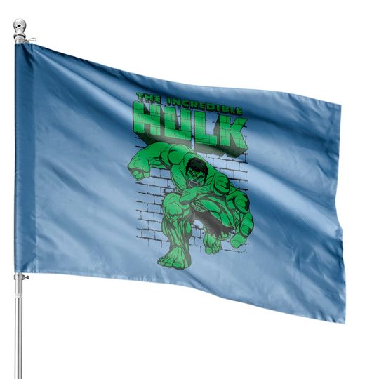 Hulk House Flags, Disney House Flags, Incredible, Hulk , Avenger House Flags, Disney Vacation House Flags