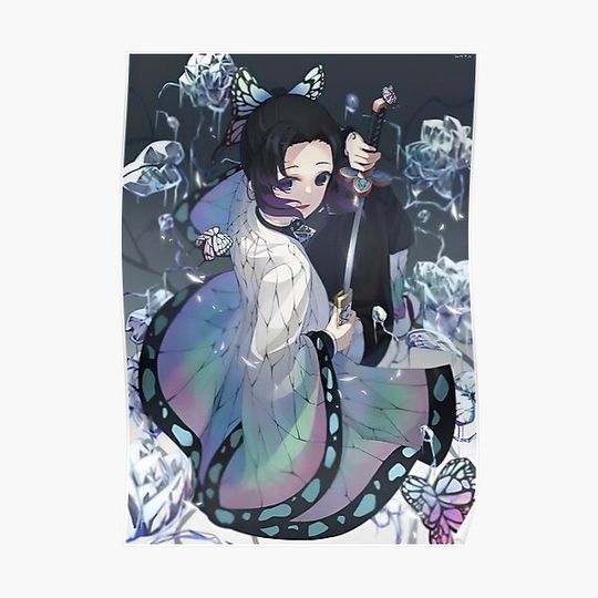 Kocho Shinobu anime poster Premium Matte Vertical Poster