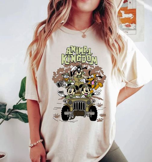 Animal Kingdom Safari Shirt, Disney Vacation Shirt, Disney Trip Family Shirt, Disney Balloon Shirt, Disneyland Leopard Shirt