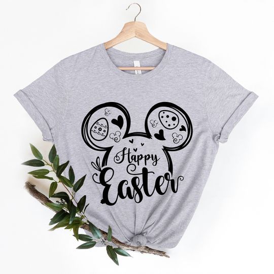 Disney Happy Easter Shirt, Happy Easter Day Shir, Disney Family Vacation Shirt, Mickey Mouse Head Shirt, Disney Easter Eggs Shirt, Easter