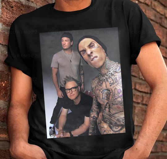 B.lin.k 182 B.link 182 band vintage Shirt, Vintage Blink Band World Tour 2023 2024 merch