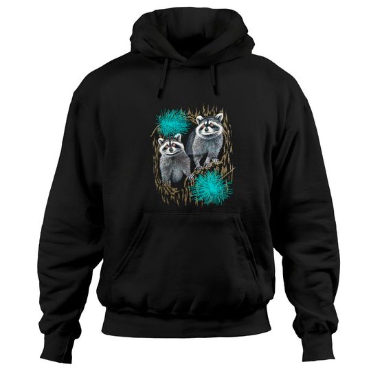Discover Vintage Raccoon Hoodies, Two Raccoons Hoodies, Tommy Two Raccoons Hoodies