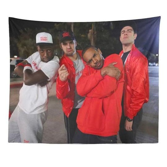 Funny Meme Tapestry, New Girl Velvet Rabbit Tapestry