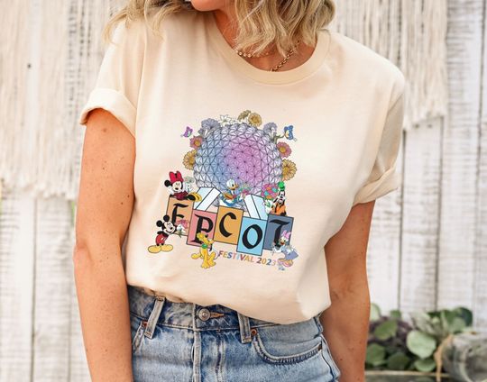 Disney Epcot Flower & Garden Shirt, Disney Festival 2023 Shirt