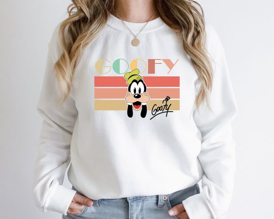 Vintage Goofy Sweatshirt, Disneyland Sweatshirt