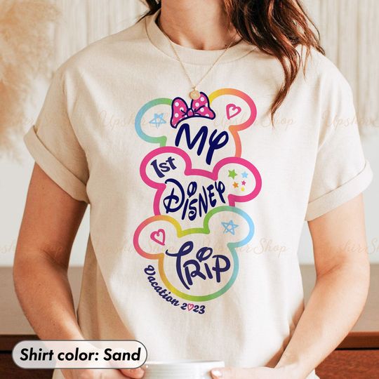 My First Disney Trip 2023 Shirt, Disney Family Shirt