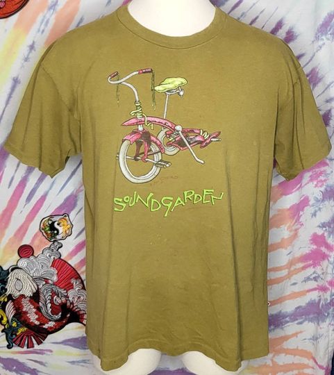 VINTAGE Soundgarden PUSHEAD T Shirt