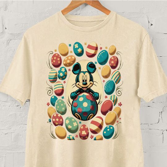 Mickey Easter Shirt, Mickey Mouse Shirt, Disney Easter Shirt, Egg Hunting Shirt