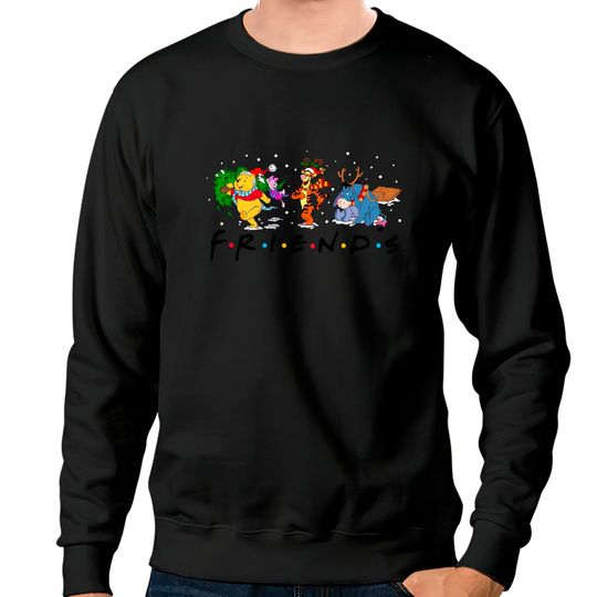 Winnie The Pooh Friends Sweatshirts, Disneyland Sweatshirts, Pooh Bear Sweatshirts