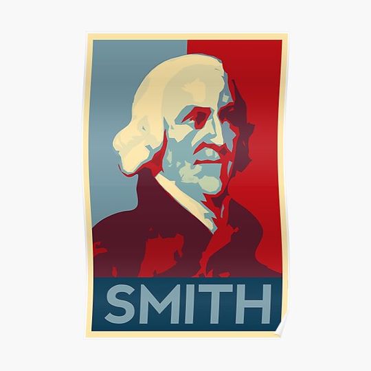 Discover Adam Smith Hope Poster Premium Matte Vertical Poster