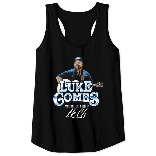 L.uke C.ombs World Tour 2023 Tank Tops, Country Music L.uke C.ombs Tank Tops, Music Concert Tank Tops