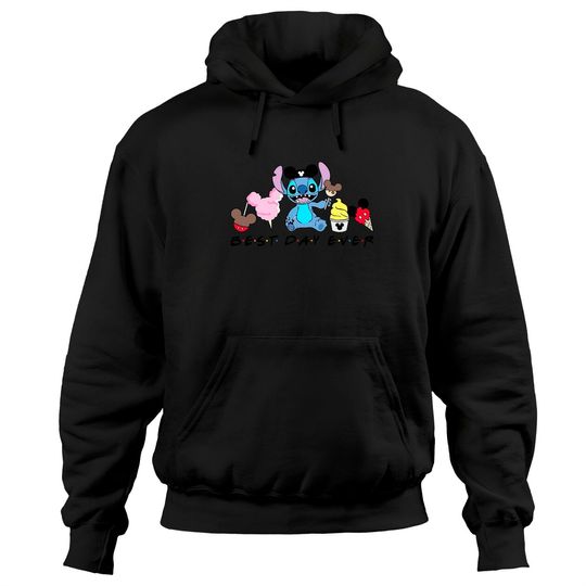 Best Day Ever Hoodies, Stitch Hoodies, Snacks Hoodies, Food Hoodies, Disney Gift Hoodies