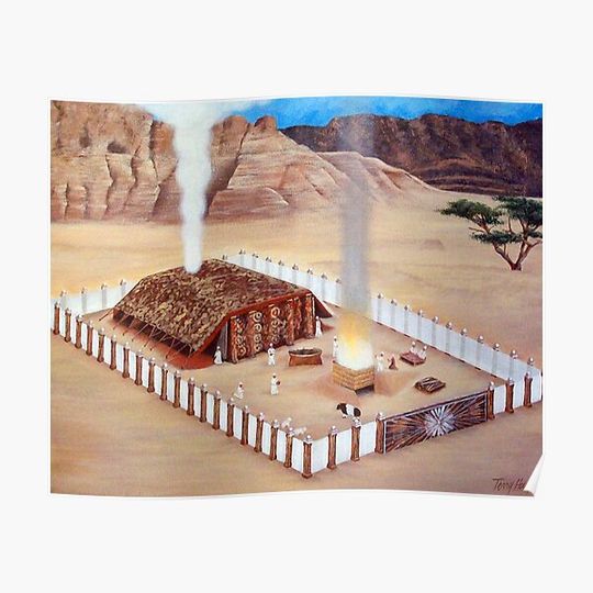 Discover Tabernacle in the Wilderness Premium Matte Vertical Poster