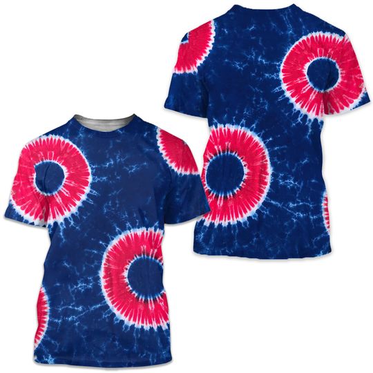 Phish Donut Fishman Tie Dyed 3D T Shirt