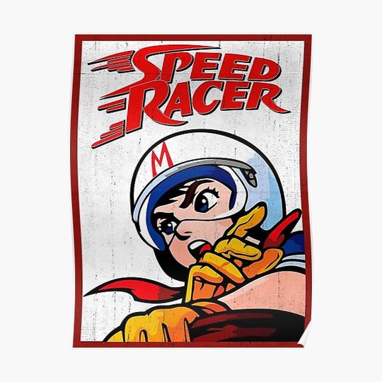 Speed Racer Poster Premium Matte Vertical Poster