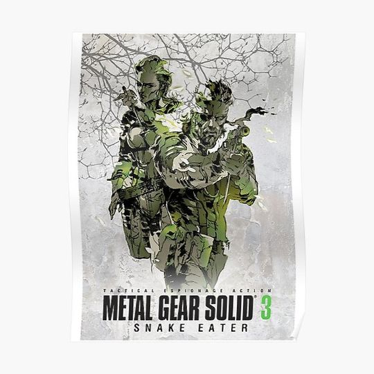 Metal Gear Solid 3 Premium Matte Vertical Poster