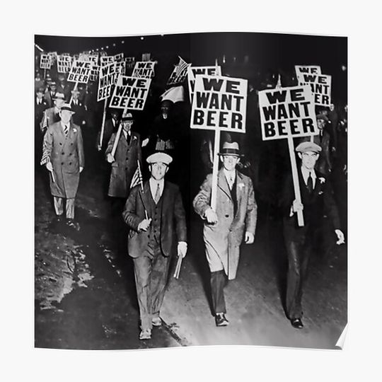 We Want Beer. Premium Matte Vertical Poster