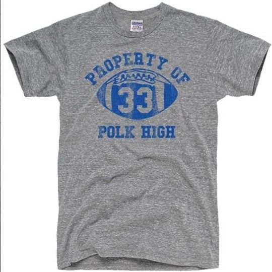 Al Bundy Polk High T Shirt Grey movie bundy show shoe married with children 33