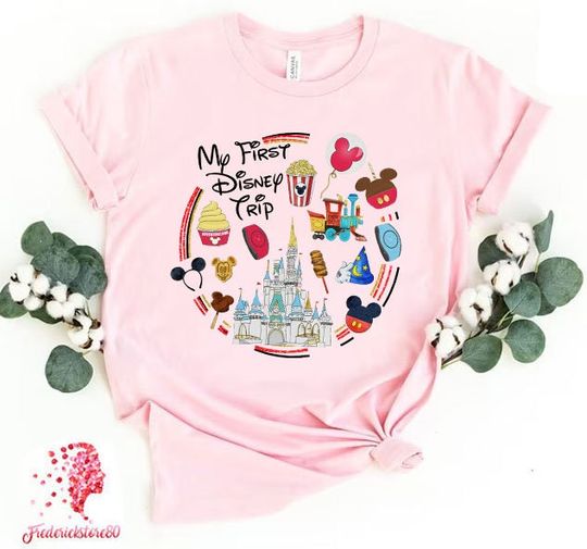 My First Disney Trip Shirt, Disney Shirt, Disney Trip Shirt, Disney Vacation, Family Disney Shirt, Disney World Shirt