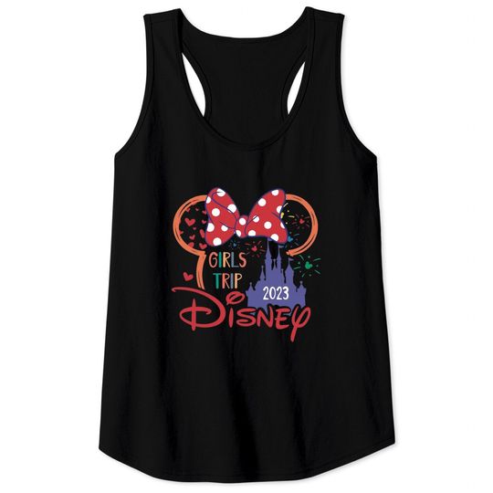 Disney Girls Trip 2023 Tank Tops, Besties Tank Tops, Disney Group Tank Tops, Girls Trip Tank Tops