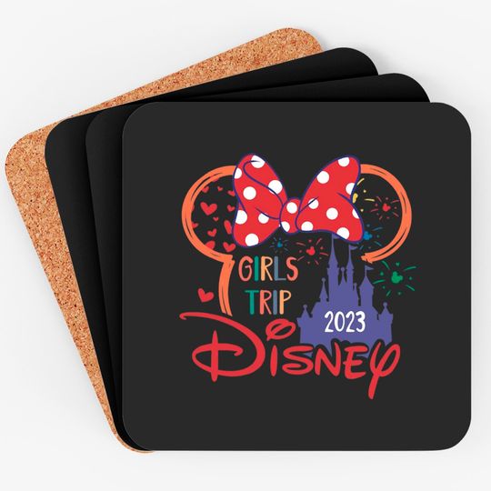 Disney Girls Trip 2023 Coasters, Besties Coasters, Disney Group Coasters, Girls Trip Coasters