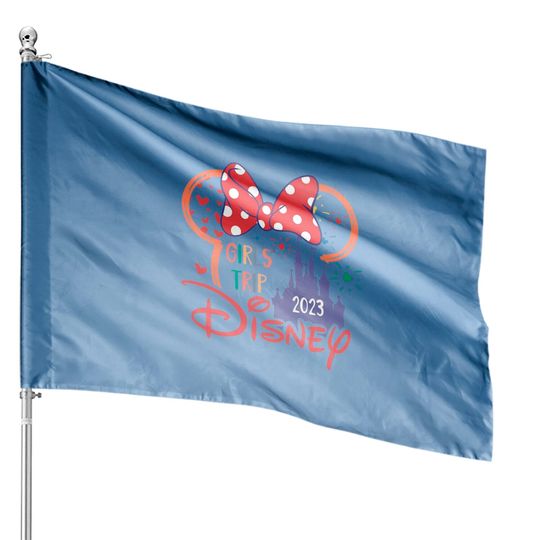 Disney Girls Trip 2023 House Flags, Besties House Flags, Disney Group House Flags, Girls Trip House Flags