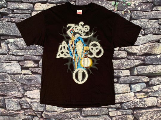 1990 Dead Stock LE.D ZE.PP.ELIN Single Stitch T-Shirt Deadstock Tshirt