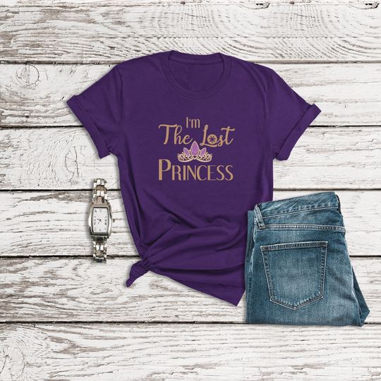 Tangled Shirt, I'm the Lost Princess Shirt, Rapunzel Shirt, Womens Disney Shirt, Disney Princess Shirt