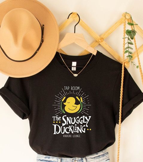 The Snuggly Duckling Shirt, Snuggly Duckling Karaoke Laounge Disney Fan Shirt, Rapunzel Movie Shirt