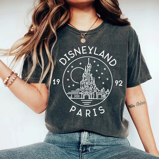 Disneyland Paris 1992 Vintage Shirt, Disney T-Shirt