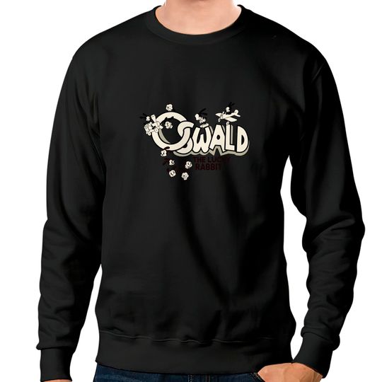 Disney Oswald the Lucky Rabbit Sweatshirts, Disney Rabbit 2023 Sweatshirts, Disney Oswald Sweatshirts