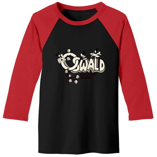 Disney Oswald the Lucky Rabbit Baseball Tees, Disney Rabbit 2023 Baseball Tees, Disney Oswald Baseball Tees