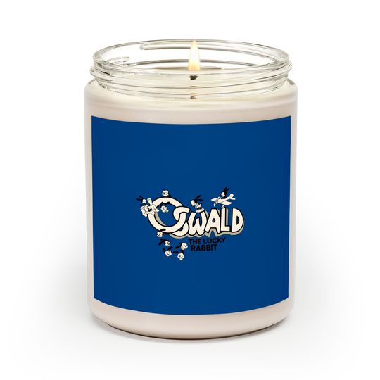 Disney Oswald the Lucky Rabbit Scented Candles, Disney Rabbit 2023 Scented Candles, Disney Oswald Scented Candles