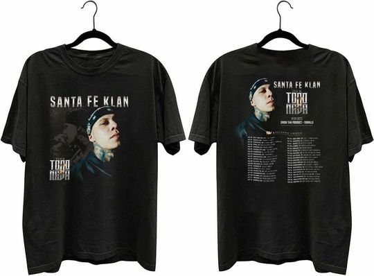 Santa Fe Klan Shirt Todo Y Nada Tour Shirt Tour 2023 Tour Dates