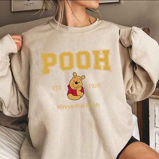 Winnie The Pooh Sweatshirt, Disney Winnie The Pooh Sweatshirt