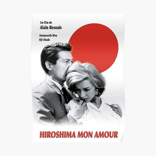 Discover Hiroshima Mon Amour vintage Premium Matte Vertical Poster