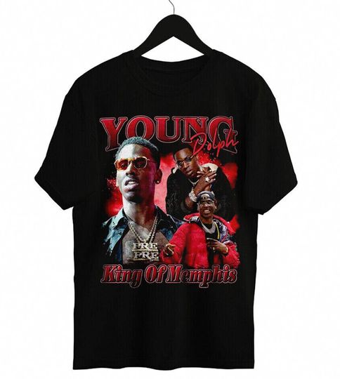 Young Dolph Legend Rapper Graphic T-Shirt,  Young Dolph Shirt, Young Dolph Rapper Tee