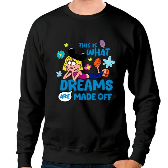 Disney Sweatshirts For Women, Lizzie McGuire Sweatshirts, Disneyland DisneyWorld Womens Sweatshirts