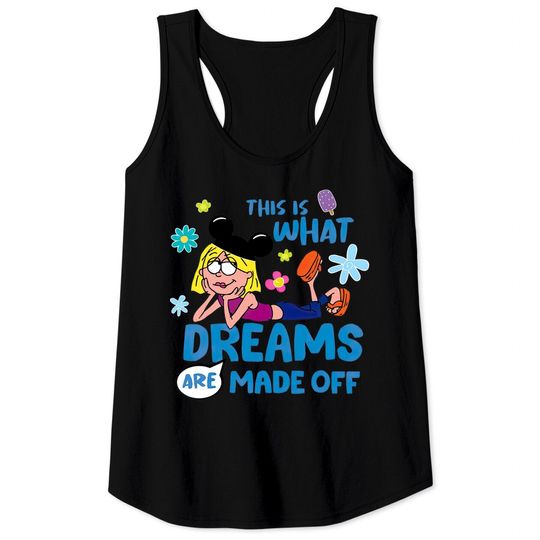 Disney Tank Tops For Women, Lizzie McGuire Tank Tops, Disneyland DisneyWorld Womens Tank Tops