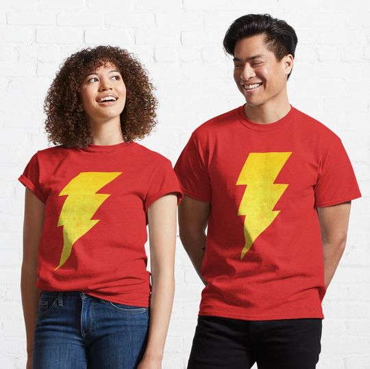 Discover Shazam Logo Grunge Classic T-Shirt