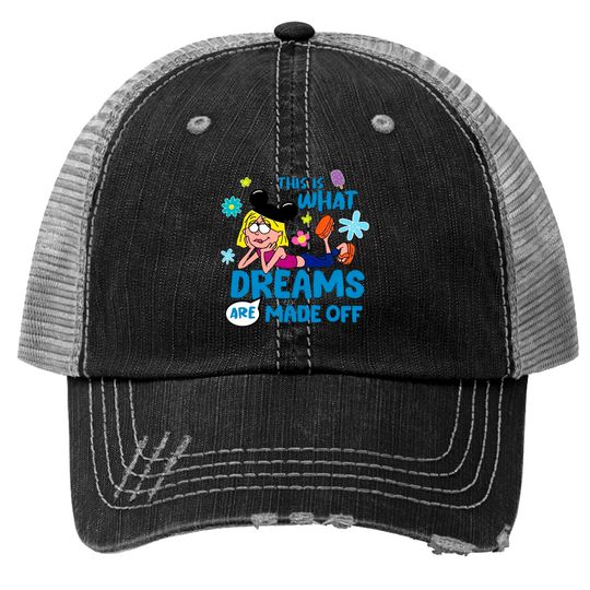 Disney Trucker Hats For Women, Lizzie McGuire Trucker Hats, Disneyland DisneyWorld Womens Trucker Hats