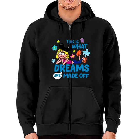 Disney Zip Hoodies For Women, Lizzie McGuire Zip Hoodies, Disneyland DisneyWorld Womens Zip Hoodies