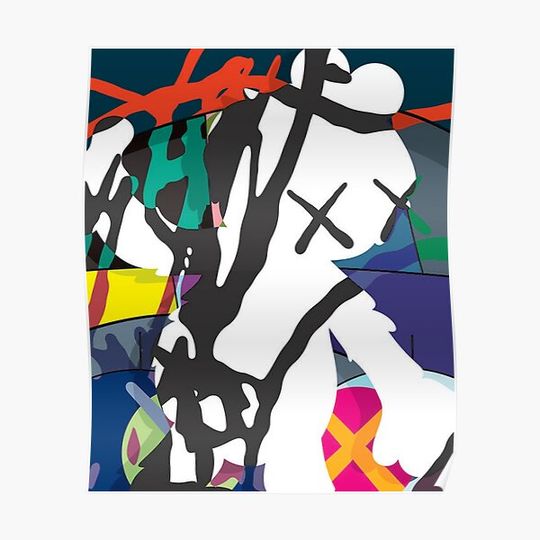 Discover artsy abstracy Premium Matte Vertical Poster