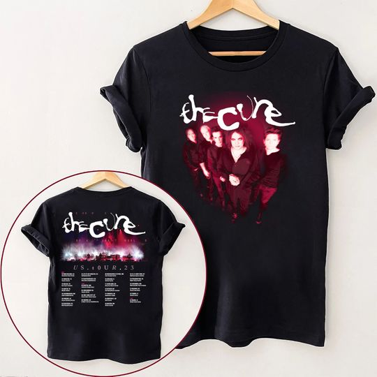 The Cure 2023 North American Tour Dates Tshirt, The Cure Show Of A Lost World US Tour 2023 Tshirt