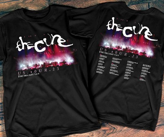 The Cure Show Of The Lost World US Tour 2023 T-Shirt, The Cure Tour 2023 T-Shirt, The Cure T-Shirt