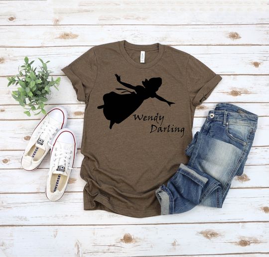 Peter Pan Custom Shirt,Disney Peter Pan Shirt,Wendy Shirt,Tinkerbell Shirt